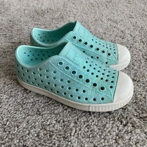 Native Glitter Shoes Toddler Girl size 8